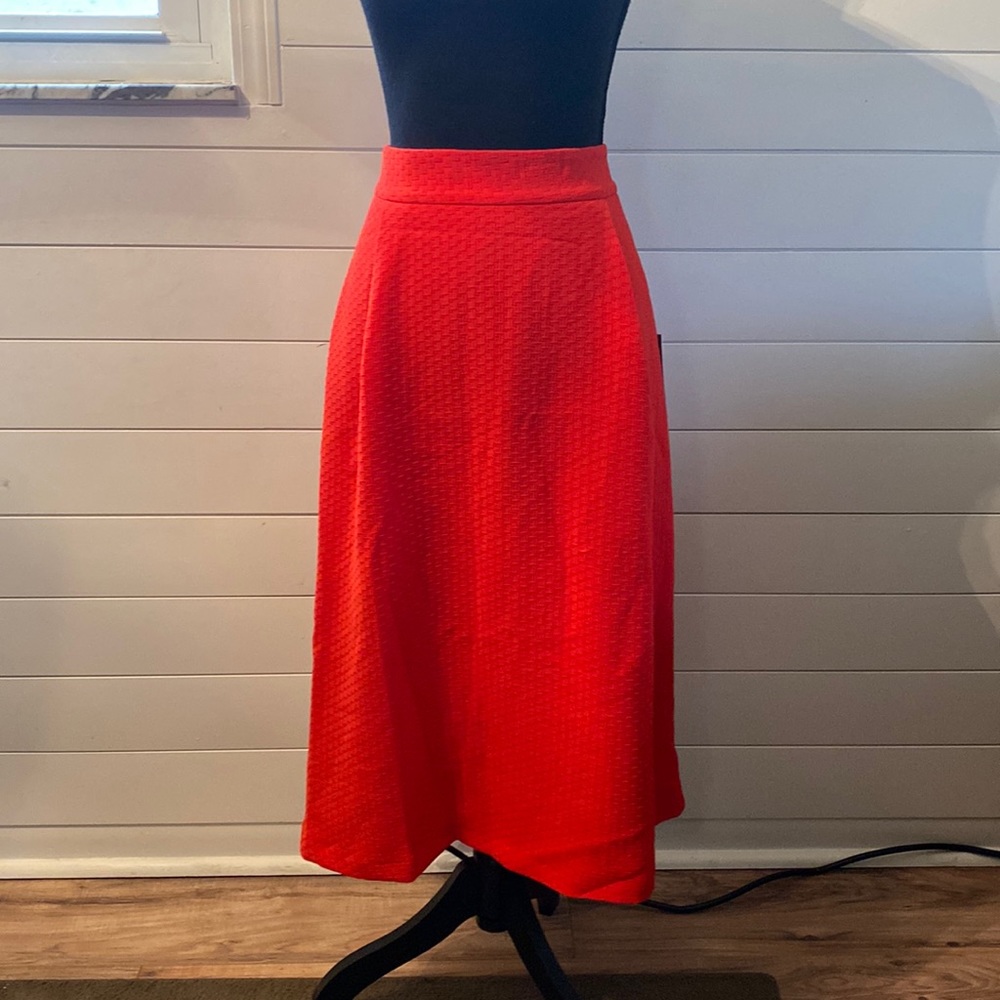 NY&Co Red Skirt